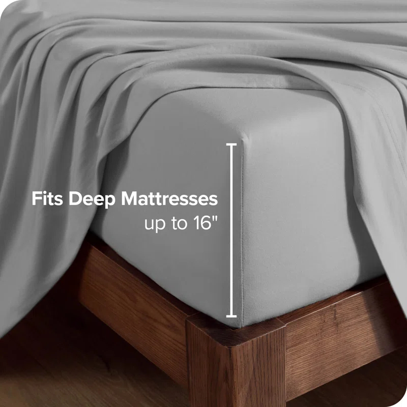 Bare Home Organic Cotton Jersey Sheet Set