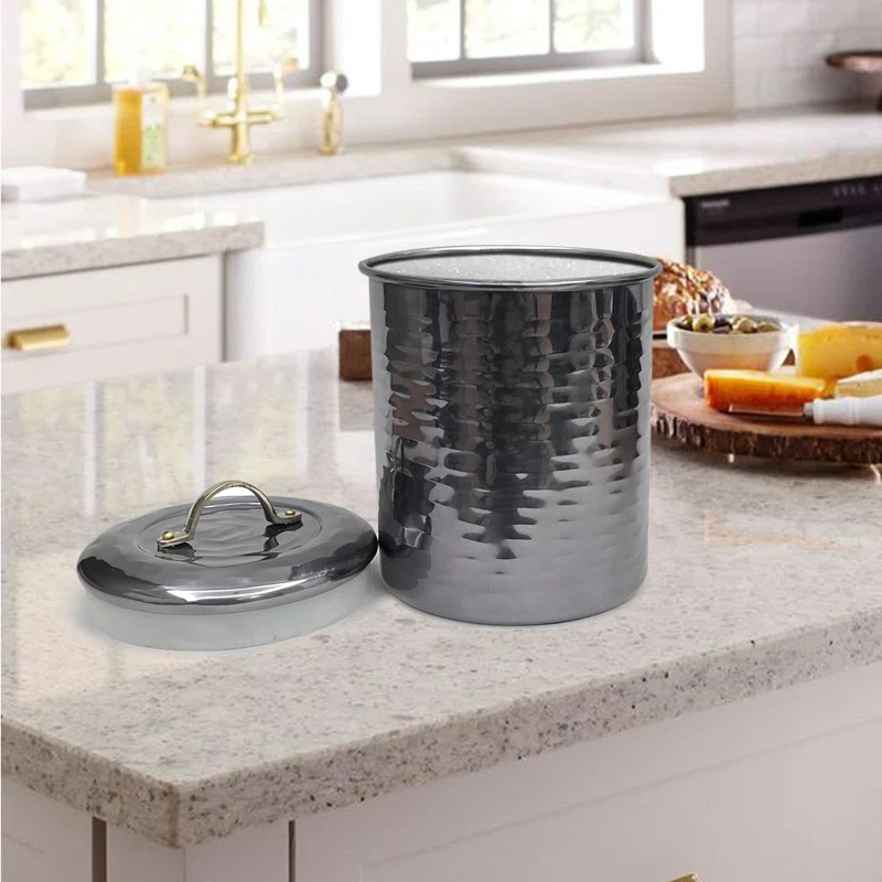 Winston Porter Stainless Steel Canister - Set of 4