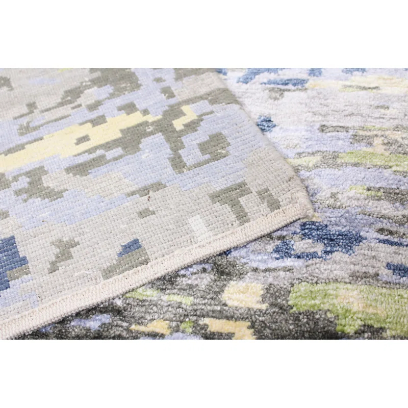 Bashian Rugs Cascade Performance Viscose Abstract Rug