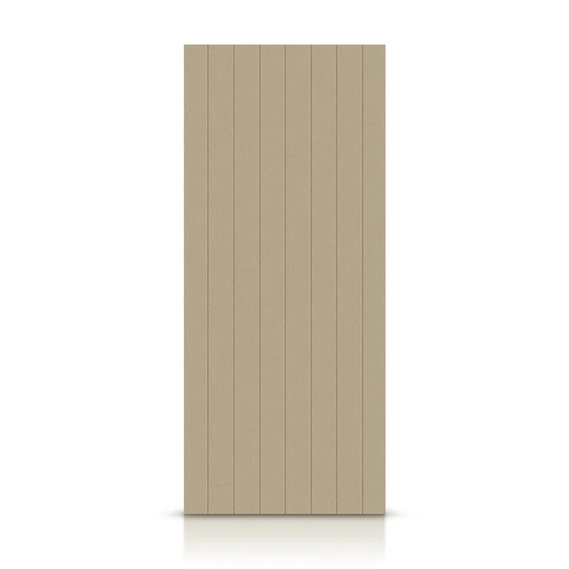 Calhome Hollow Paneled Painted Slab Door