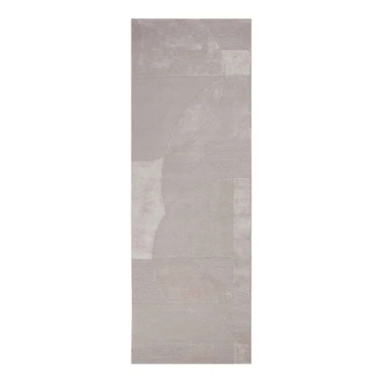 LOOMY Handmade Tufted Taupe Area Rug