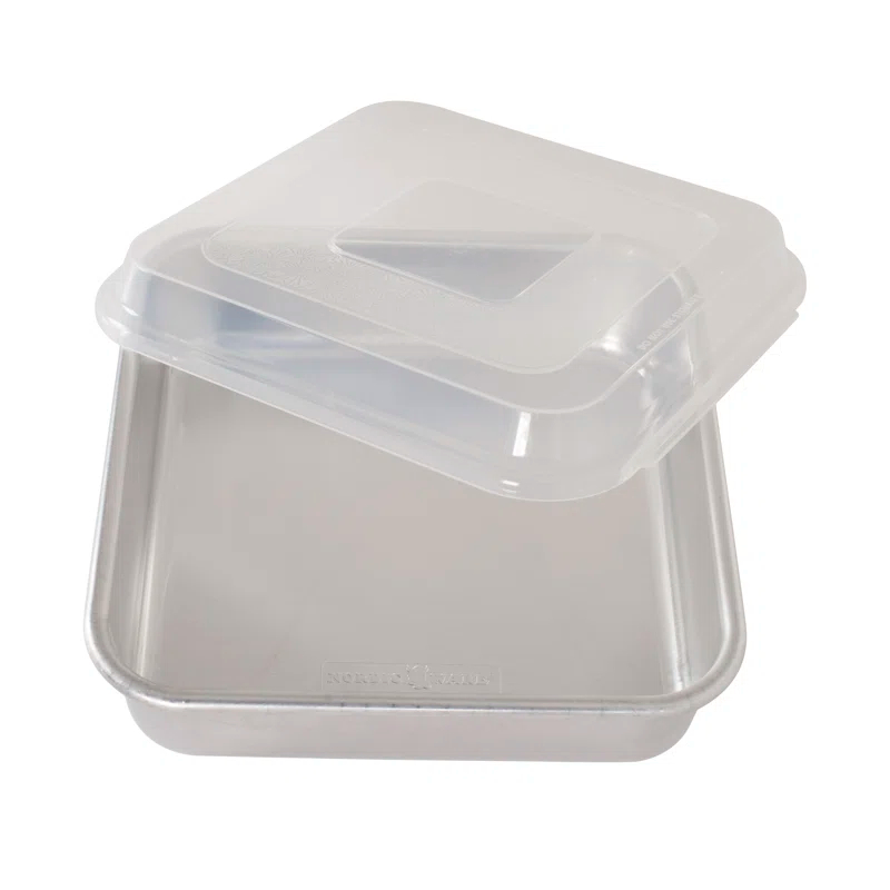 Nordic Ware Nordic Ware Natural Commercial Square Cake Pan with Lid