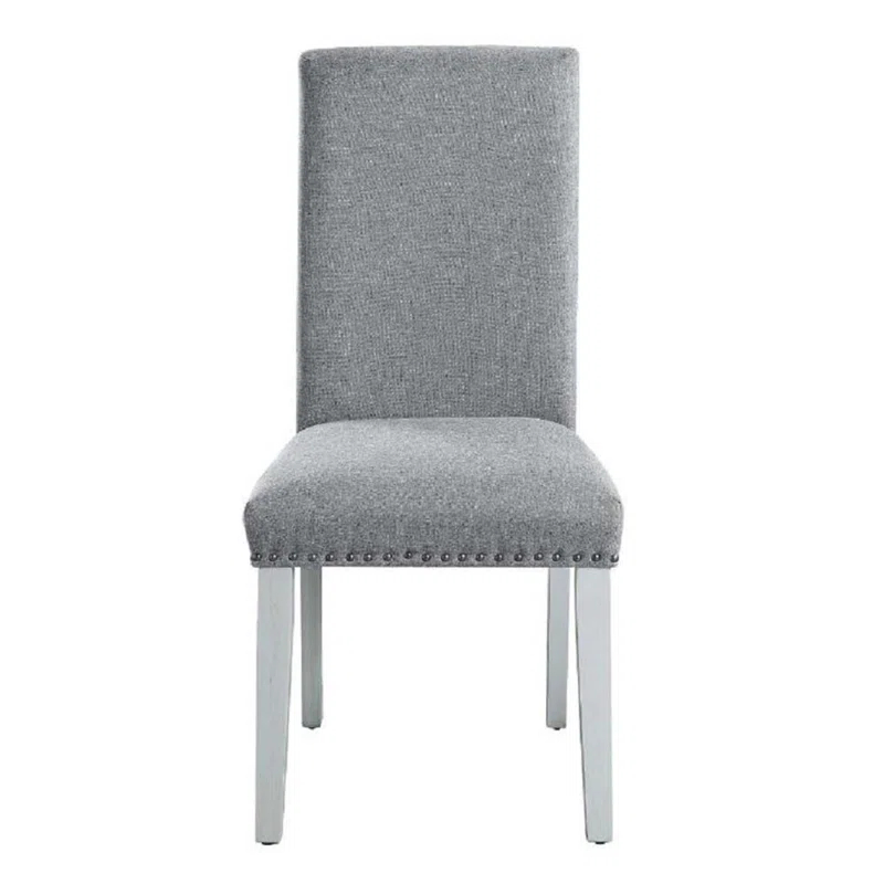 ACME Furniture Linen Upholstered Side Chair