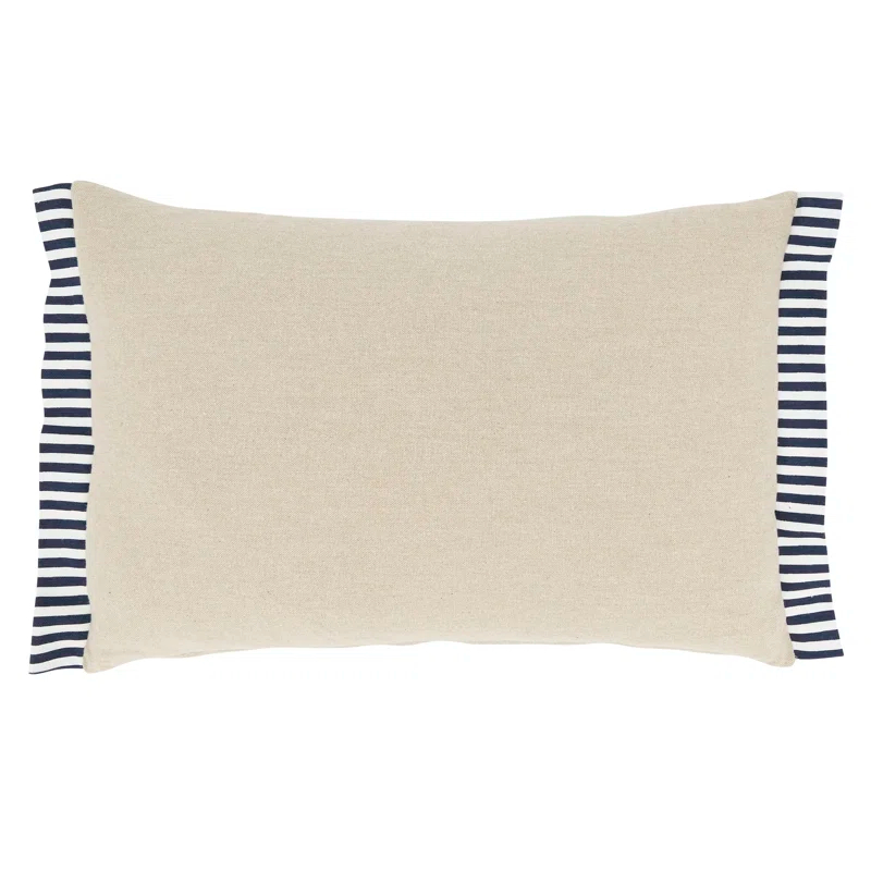 Saro Naviguer Collection Cotton Pillow Cover