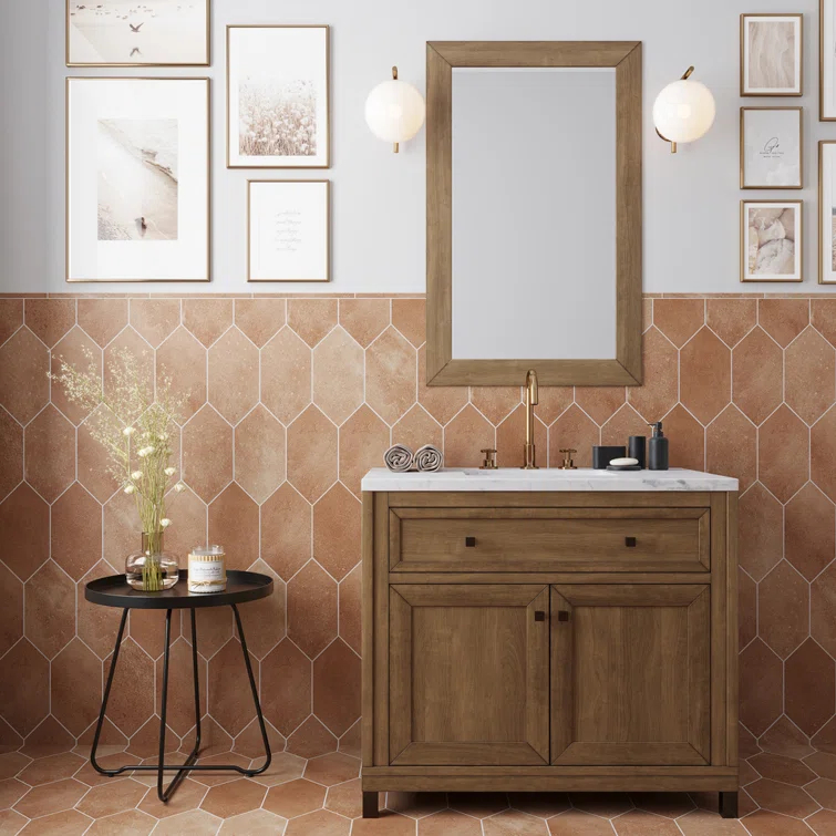 Apollo Tile Terralis 0.6 X 12 In. Glossy Porcelain Bullnose Trim Wall And Floor Tile (0.5 Sq Ft/Case) - 10 Pack