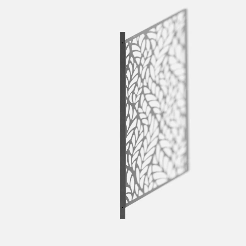 Veradek 2 ft. H x 3.75 ft. W Screen Series Flowleaf Privacy Screen