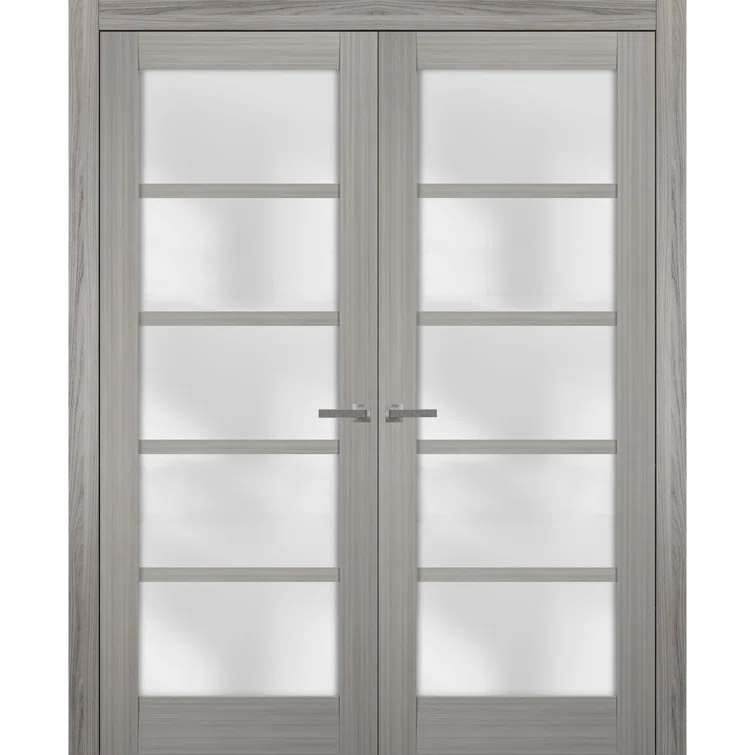 SARTODOORS Quadro Frosted Glass French Doors