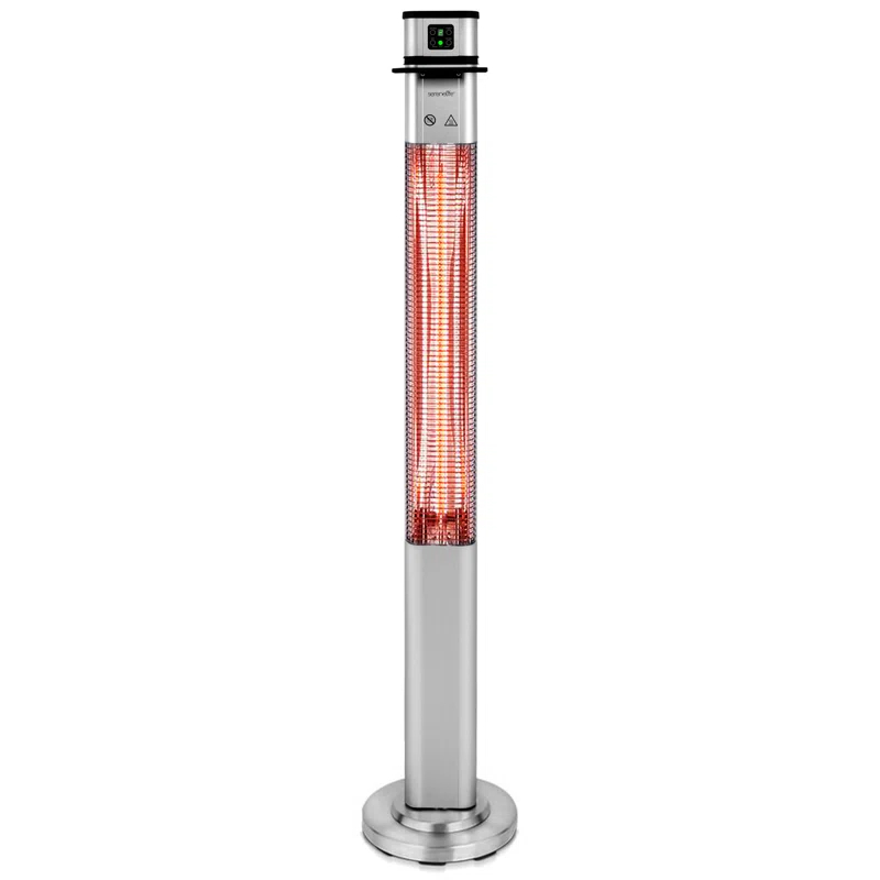 Stainless Steel Electric Standing Patio Heater