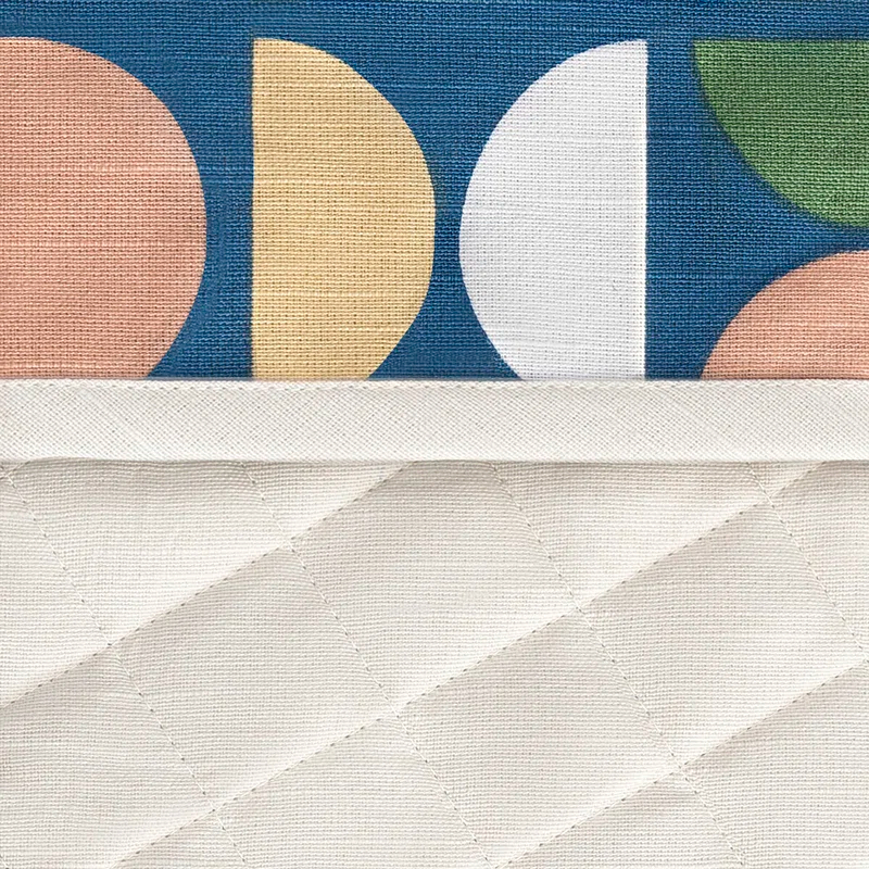 No. 918 Millennial Scandi Quilted Geometric Print Double Oven Mitt