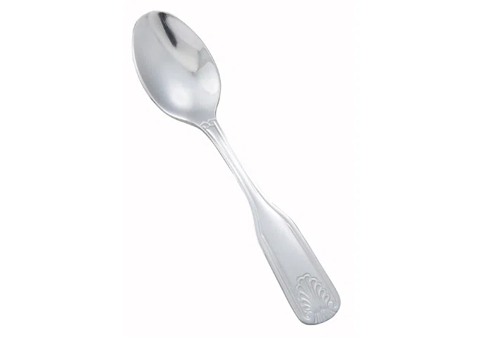 Winco Toulouse Stainless-Steel Demitasse Spoon, Extra Heavyweight, 5.5" (12 Pack) (Set of 12)
