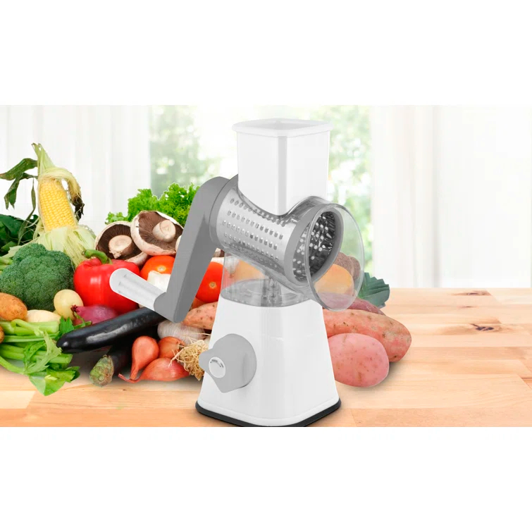 Eternal Eternal Rotary Grater And Slicer With 3 Barrels/blades
