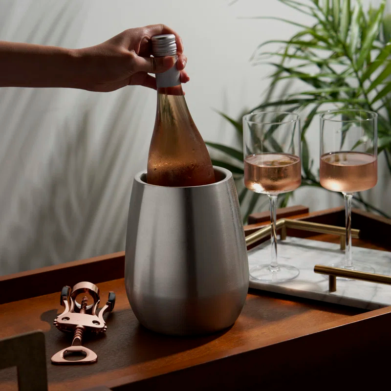Viski Harrison Stainless Steel Bottle Chiller