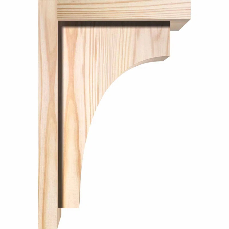 Ekena Millwork Huntington Corbel w/Backplate