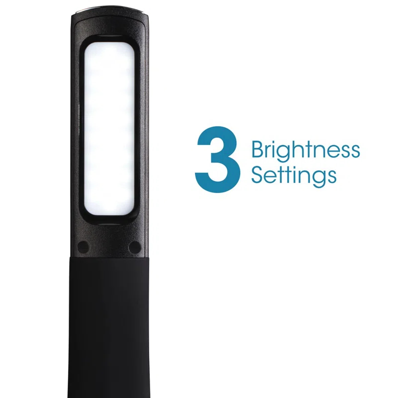 OttLite OttLite Wellness Recharge LED Desk LampPortable, Dimmable & Flexible Gooseneck, Rechargeable Battery