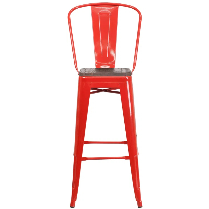 Flash Furniture Steel Outdoor Stool