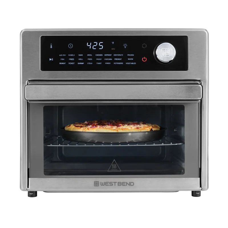 West Bend West Bend XL Air Fryer Oven with 24 Presets​, in Stainless Steel