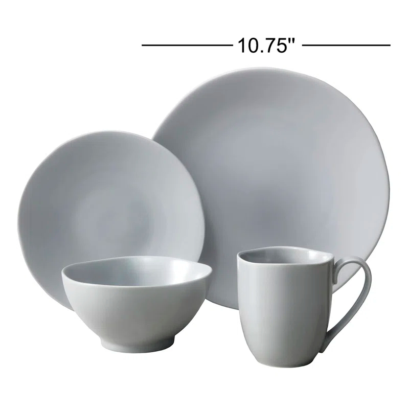 Fortessa Fortessa Heirloom 16 Piece Dinneware Set, Service for 4