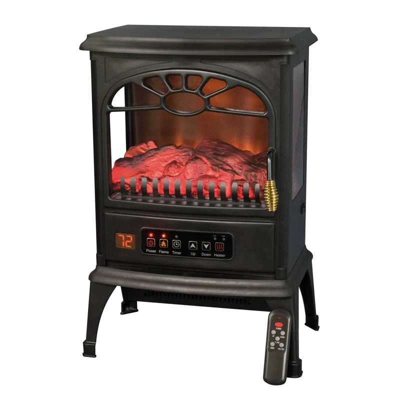Lifesmart LifeSmart LifePro 1500W 3 Sided Electric Infrared Quartz Indoor Stove Heater