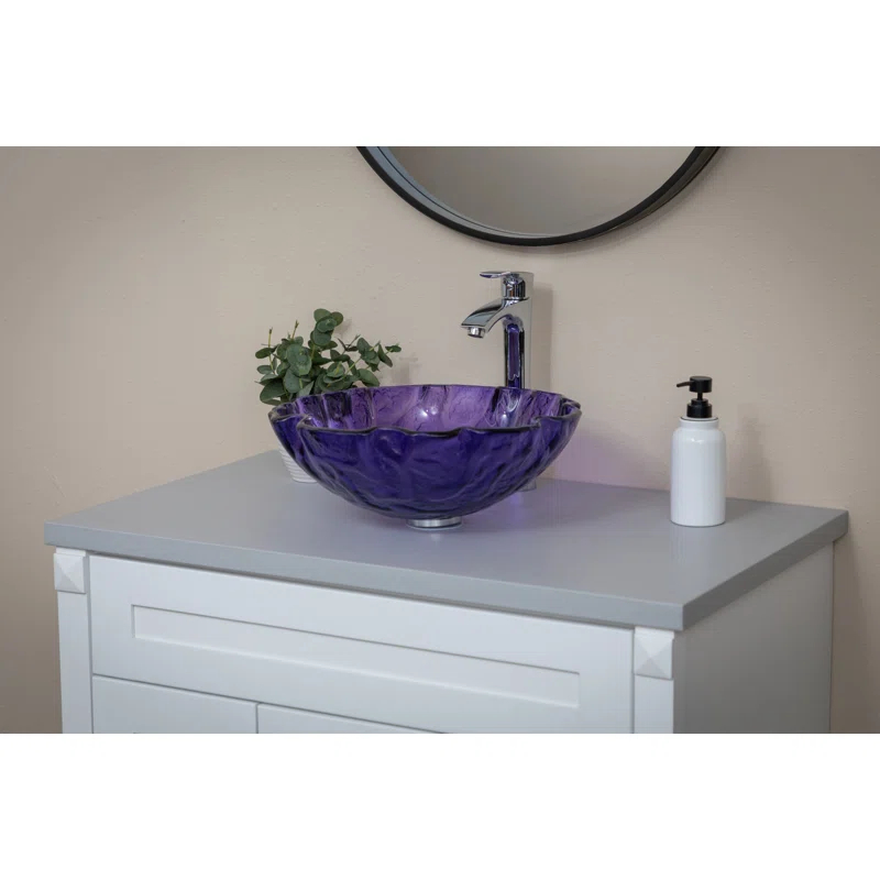 Eden Terrazzo 31'' Stone Single Bathroom Vanity Top