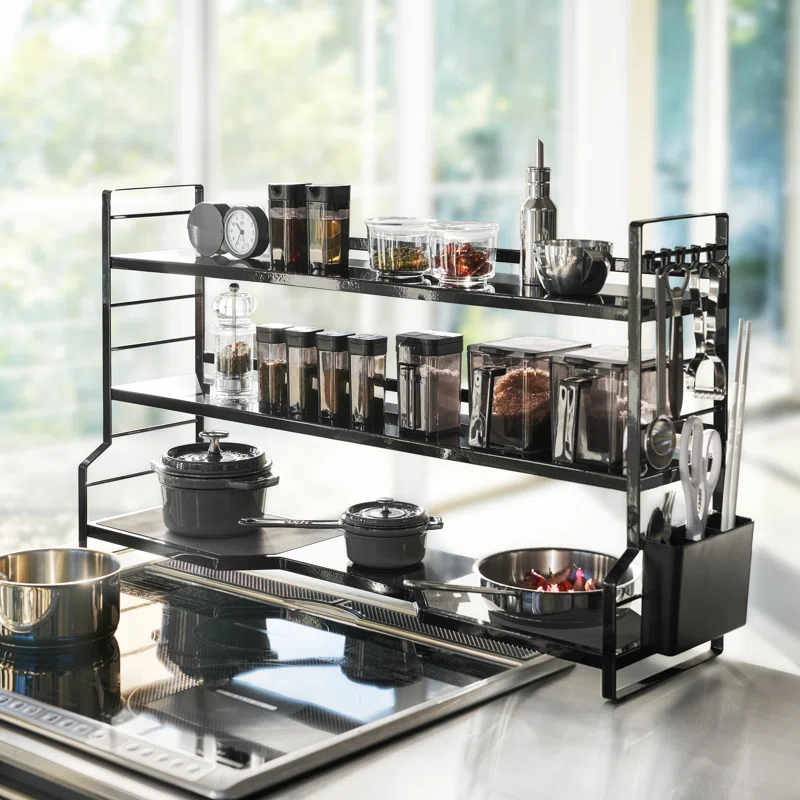 Yamazaki Tower Black Stove Rack