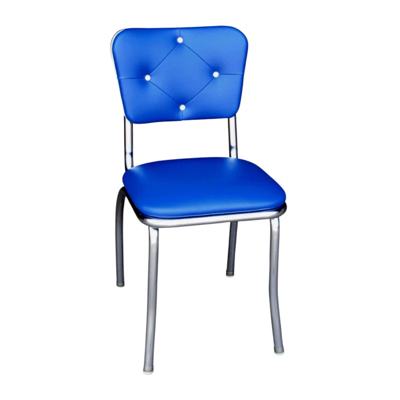 Richardson Seating Retro Home Upholstered Tufted Back Dining Chair