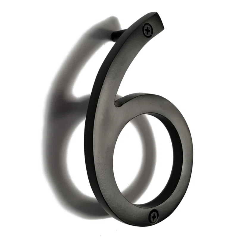NACH Metal Floating Mount House Number