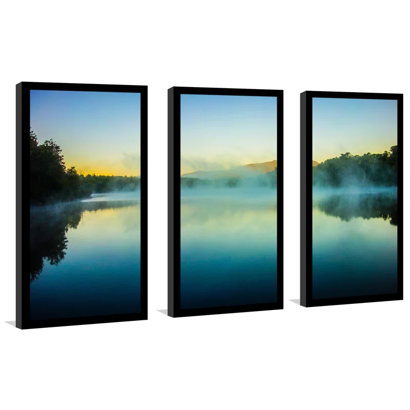 " Julian Price Lake In The Blue Ridge Mountains " 3 - Pieces