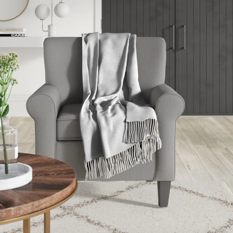 Saro Sevan Collection Hand Woven Throw Blanket