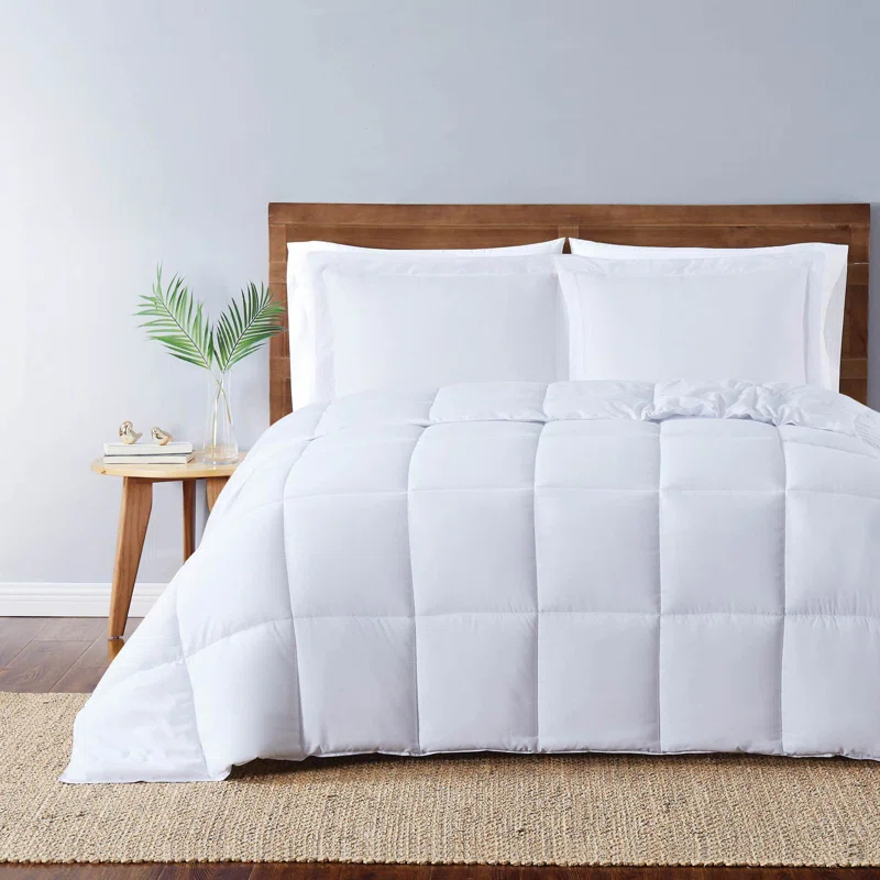 Truly Soft Everyday Baffle Box Stitch Comforter Set