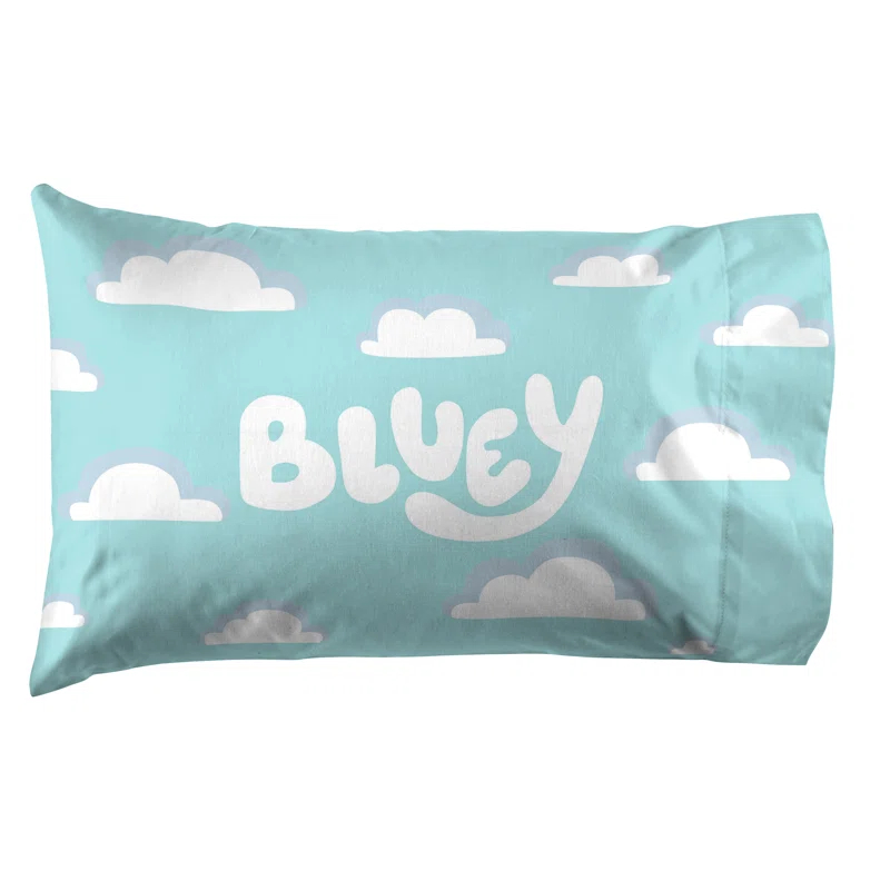 BBC Bluey & Bingo 4 Piece Full Sheet Set