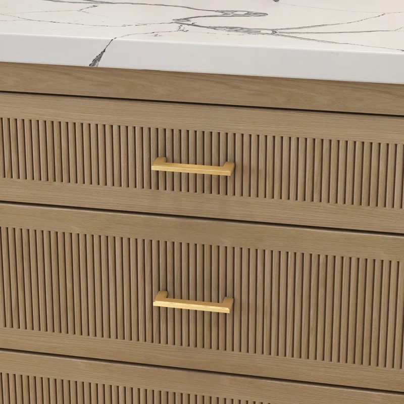 Baldwin 4412 Bevel Pull, 4" CTC