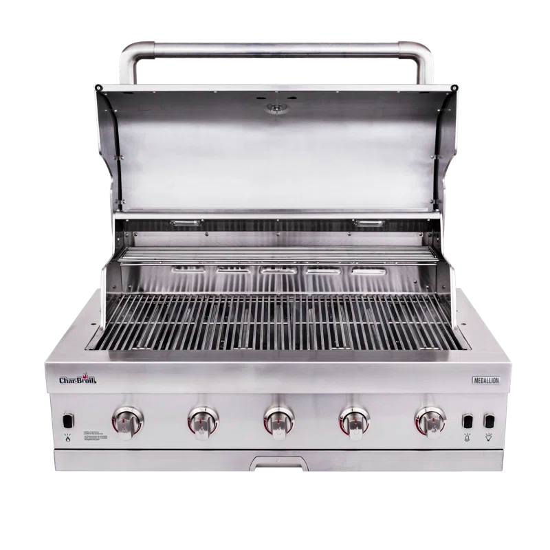 Charbroil Charbroil Medallion Series Built-In 5-Burner Gas Grill, Stainless Steel