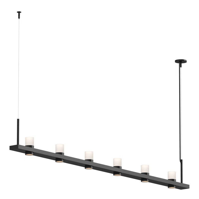 Intervals® 6 - Light LED Kitchen Island Pendant