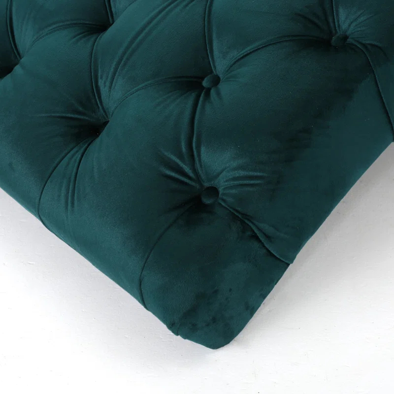 Grovelane Comfortable Velvet Chaise Lounge For Relaxation And Style Enhancement