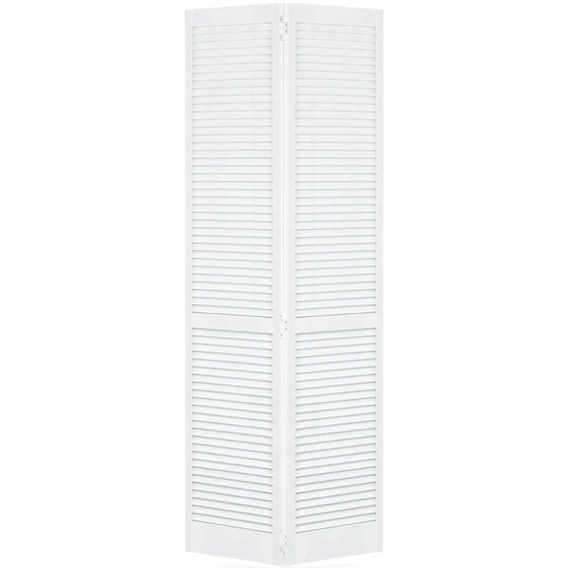 Kimberly Bay Bi-fold Traditional Louver-Louver Unfinished 80 x 28