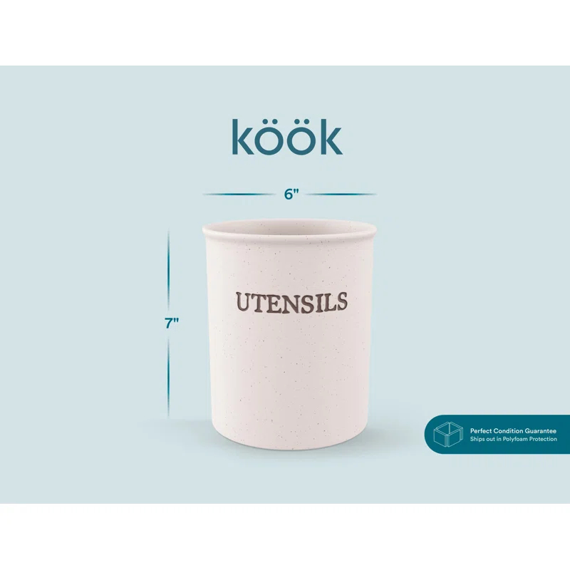 Ceramic / Porcelain Utensil Crock