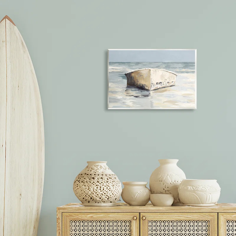 Stupell Industries Abandoned Boat Hull Wall Plaque Art by Patricia Pinto