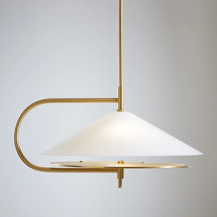 Gesture Pendant by Kelly Wearstler - Burnished Brass