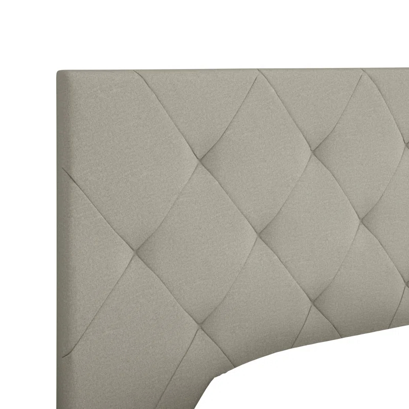 Boyd Sleep Boyd Sleep Chloe Linen Upholstered Bed Frame with Adjustable Headboard, Sturdy Wood Slat System, No Box Spring Required