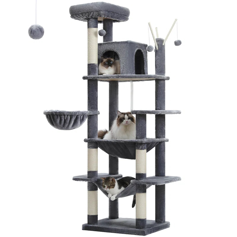 Archie & Oscar™ Indoor Cat Tower with Sisal Scratching Post