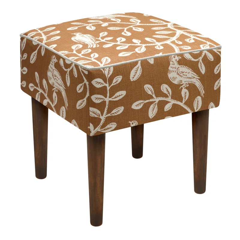 Leiva Solid Wood Accent Stool