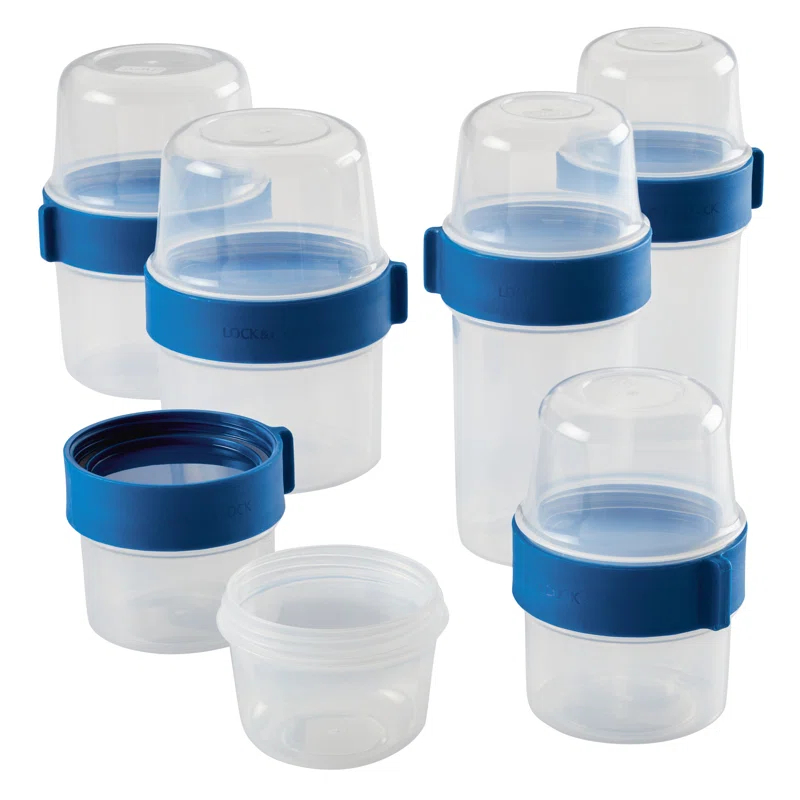 LocknLock Food Storage - Set of 6 Containers and 6 Lids