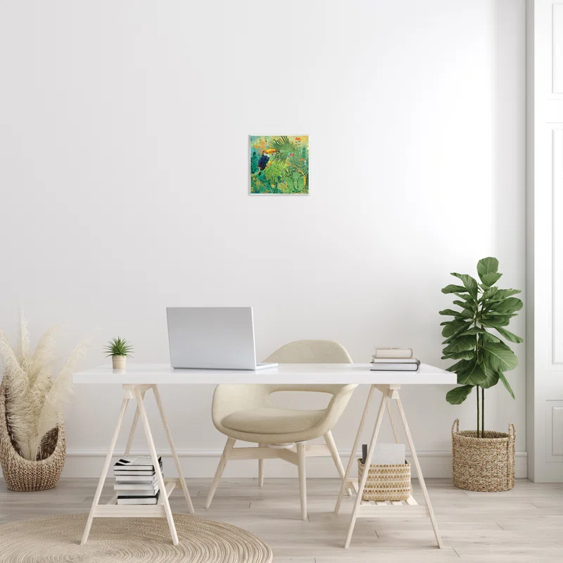 Stupell Industries " Toucan Rainforest Nature " by Evelia Designs
