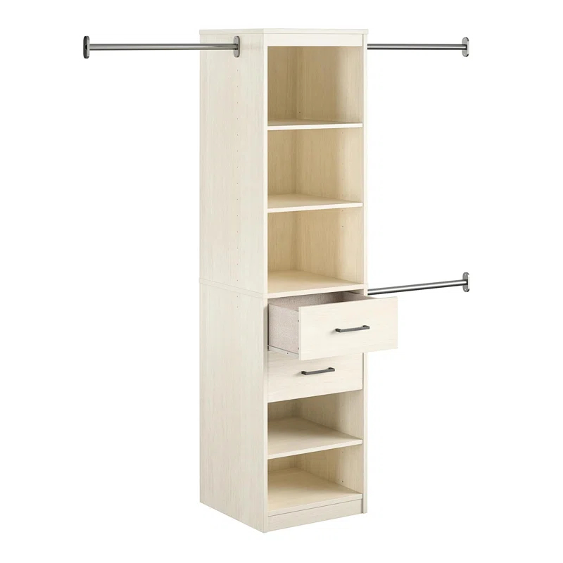Novogratz Kelly 61.7'' - 91.7'' Closet System