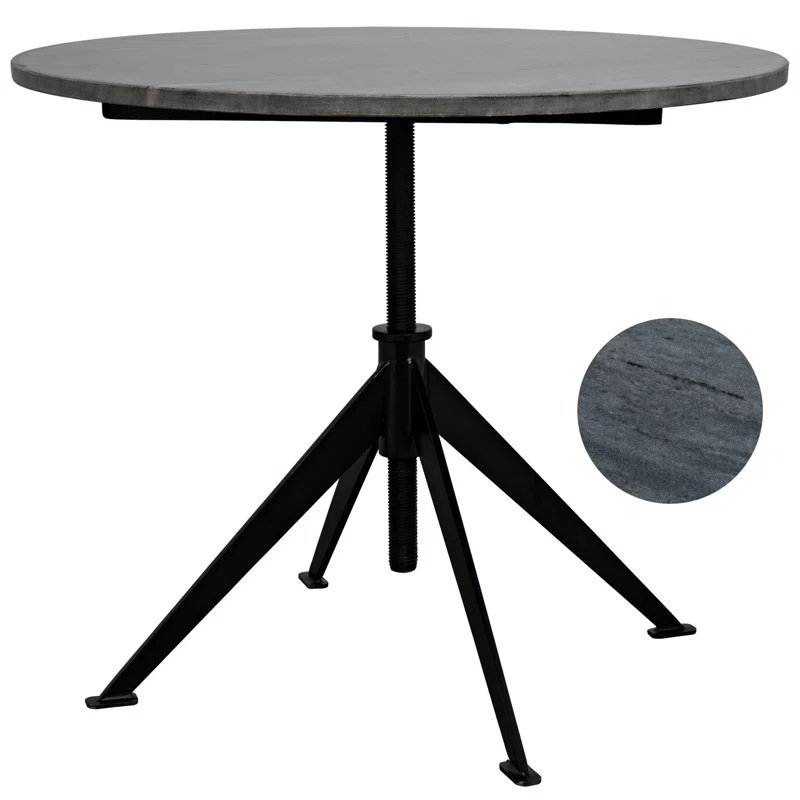 Matilo Round Concrete Outdoor Bistro Table