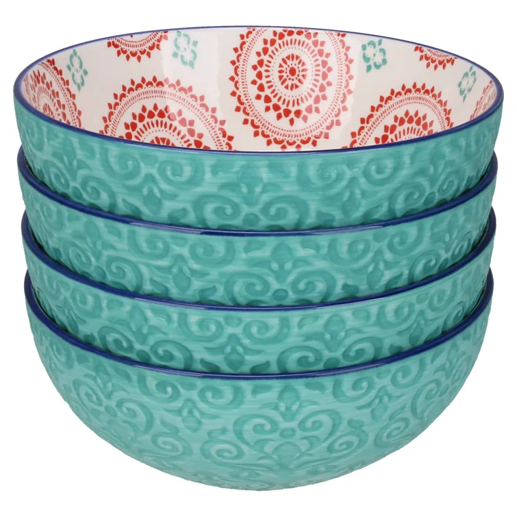BIA Cordon Bleu BIA Cordon Bleu Ooh La La Sigrid 23 Ounce Bowls (Set of 4)
