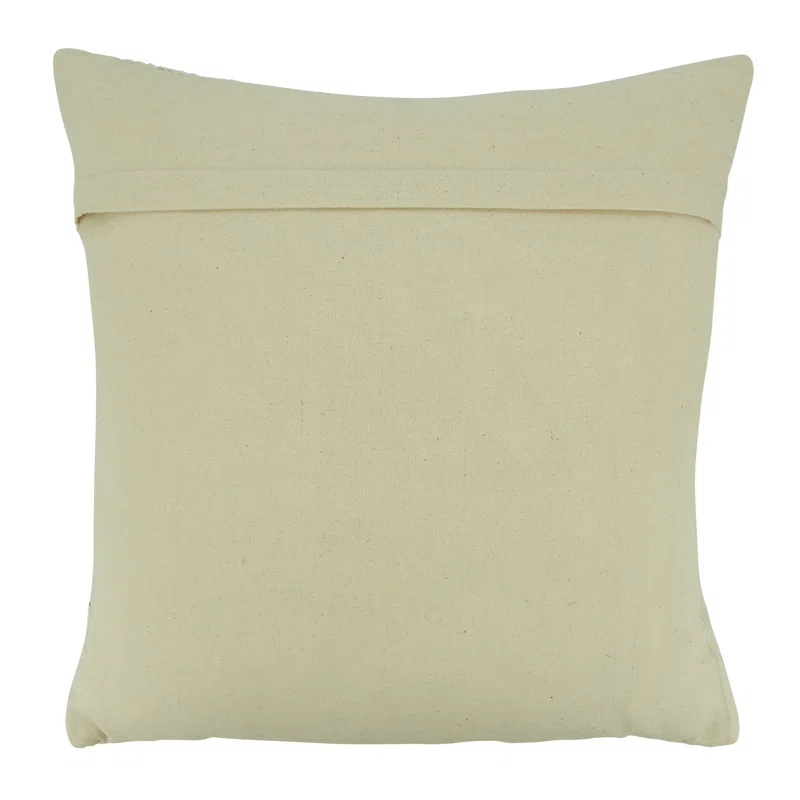 Saro Meir Design Striped Cotton Throw Pillow