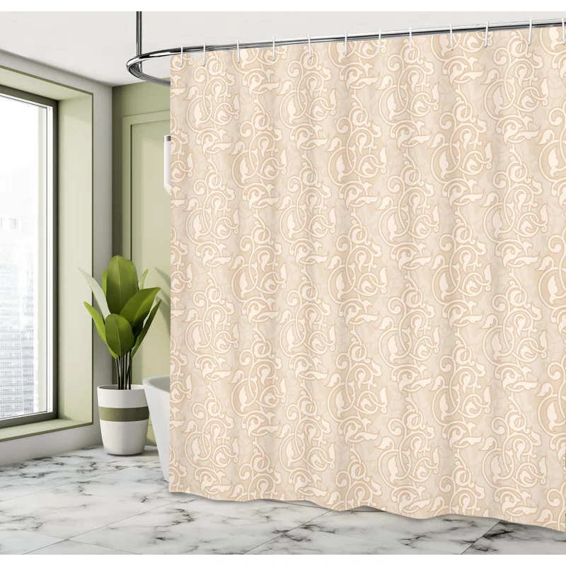 Ambesonne Shower Curtain with Hooks Included