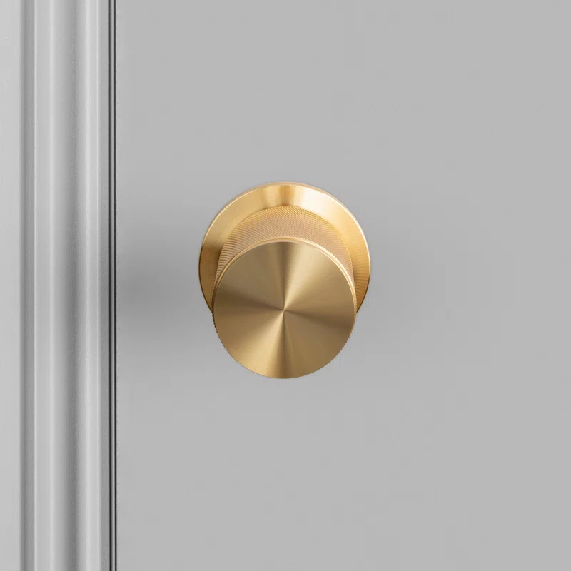 Buster + Punch NDK-05247 Door Knob / Conventional / Passage / Cross (Set of 2)