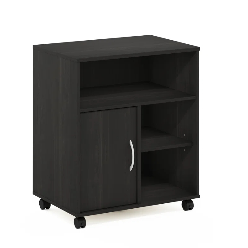 Furinno Econ 26.9'' H x 22.8'' W 1 Printer Stand with Wheels